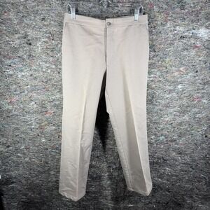 Vintage Sears Sportswear Pants Mens 30x28 Khaki Beige Twill‎ Casual 70s Pockets
